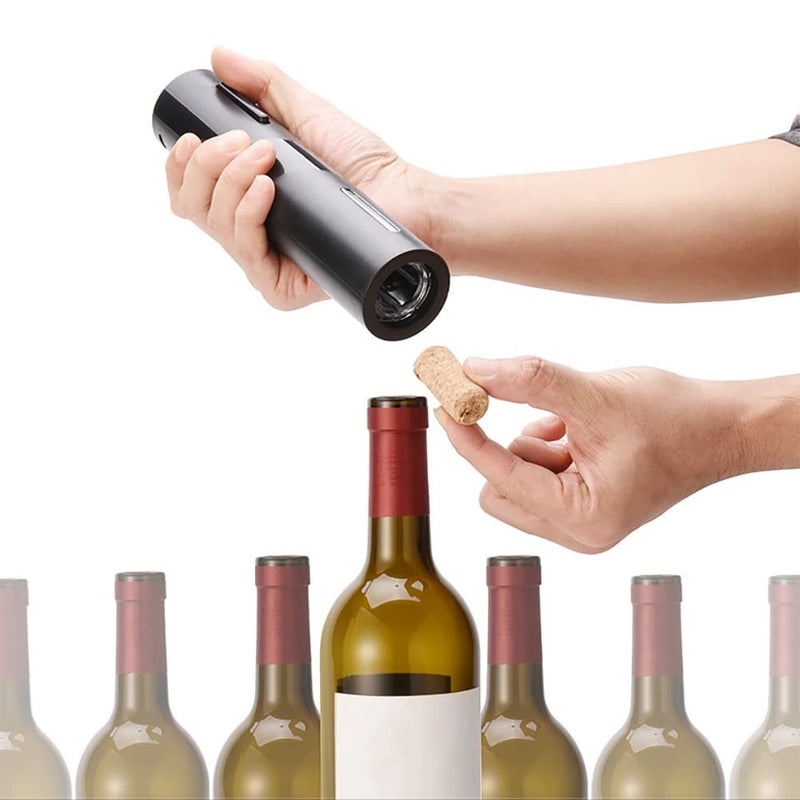 Abridor de Vinhos Automático - Saca Rolhas, Aerador  de Vinhos - Alta Qualidade