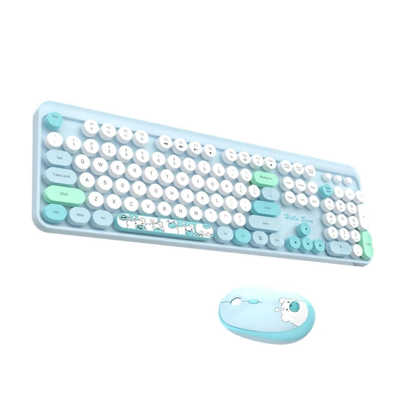 Teclados e Mouses sem fio "Hello Bear" para PC's - Alegria e Beleza Oníricas para os seus filhos