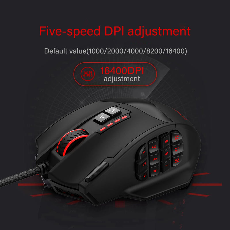 Mouse E-YOOO-X39 - A laser com fio, Alta precisão para Gammers