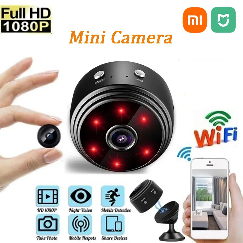 Mini Câmera Wi-Fi Full HD - Aplicativo no Celular