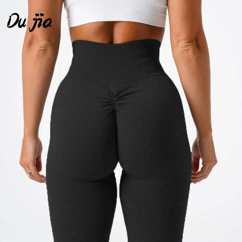 Leggings sem costura - Colant Butty Lifting, High Belt, Ioga, Fitness, Jogging e Trainning